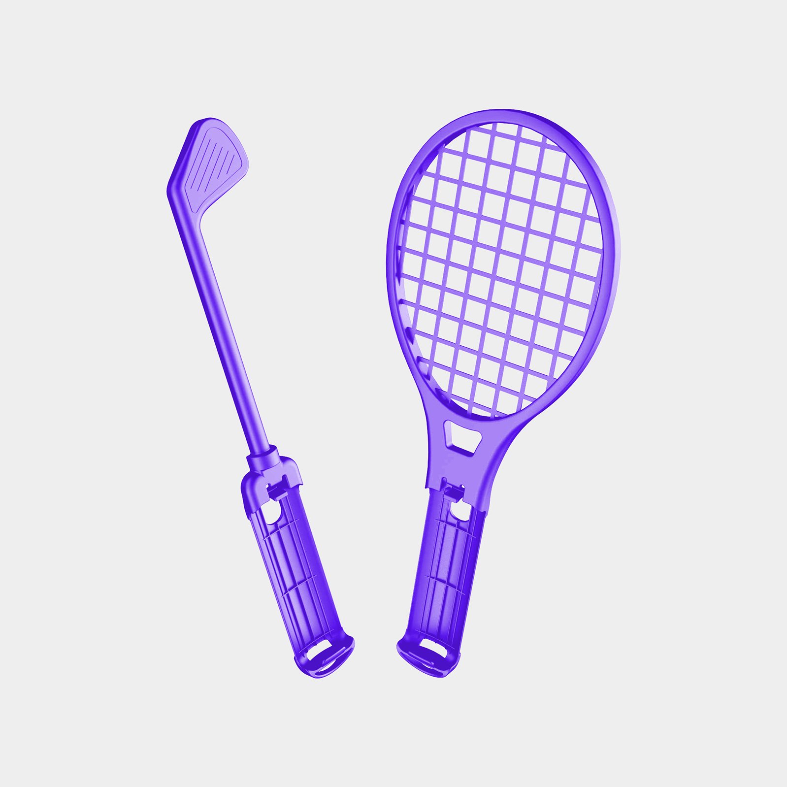 Golf and tennis racket accessories -Bright Purple