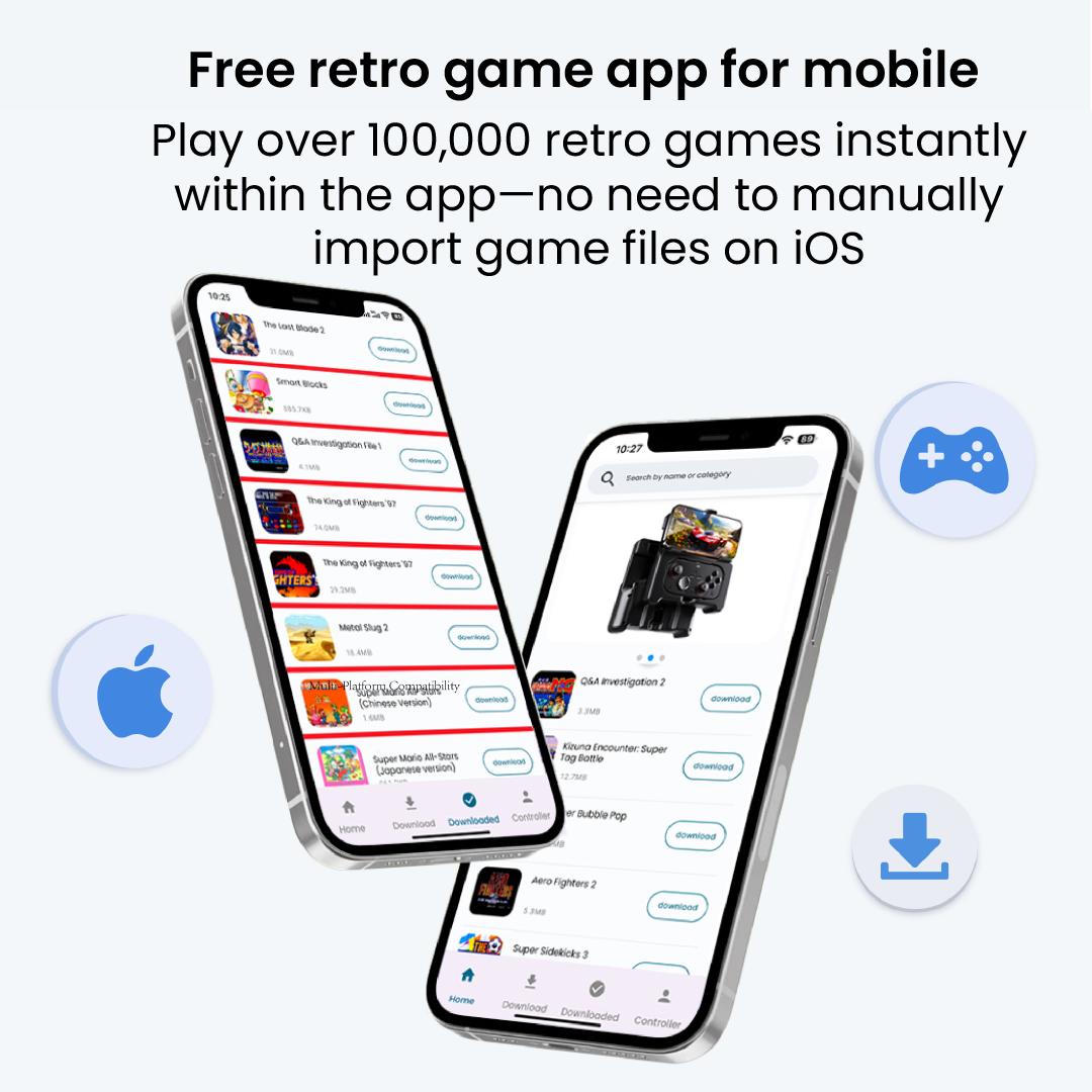 Free retro game app for mobile thumbnail