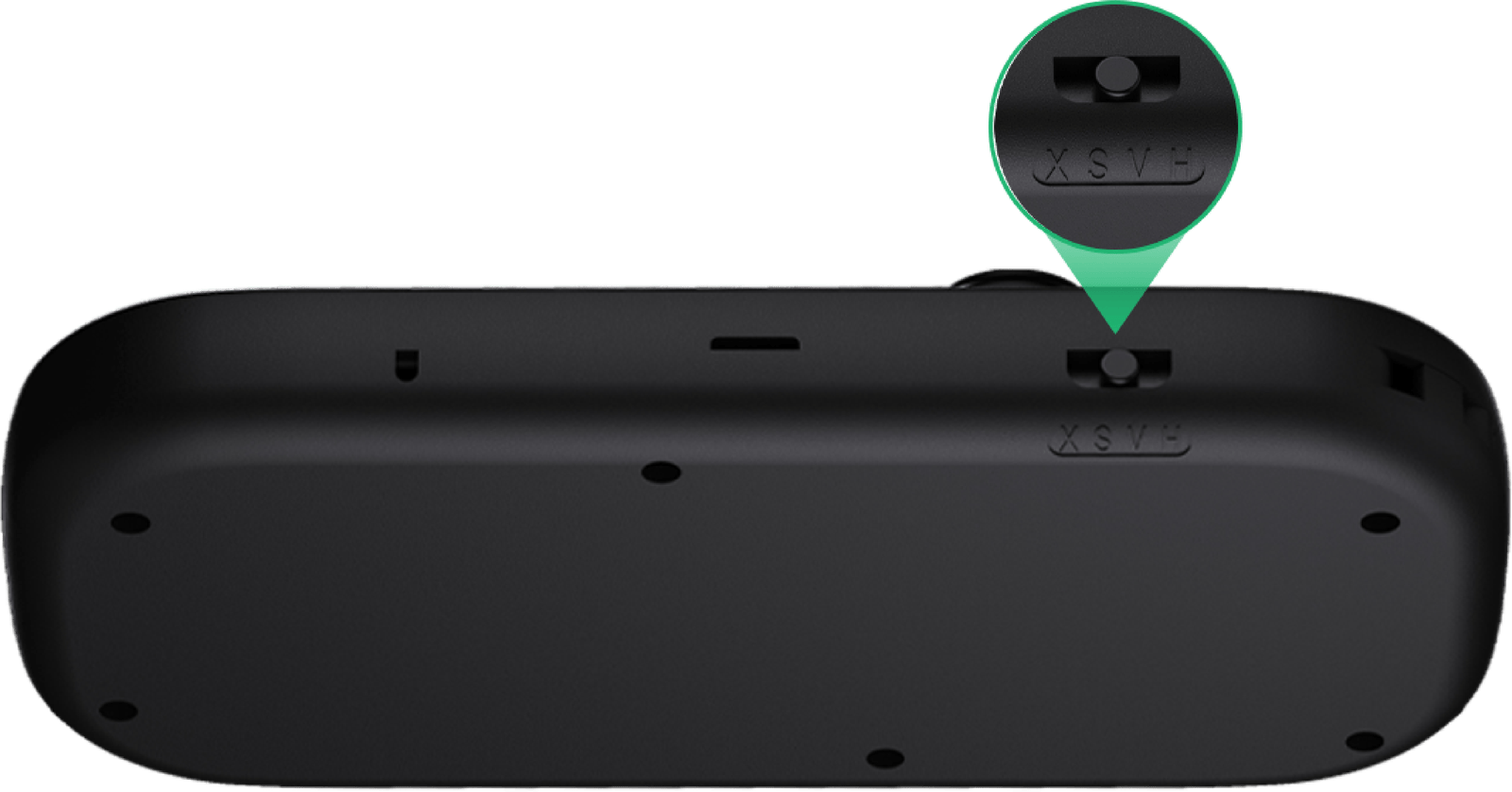 L08 controller rear mode switch for quick switching between multiple connection modes