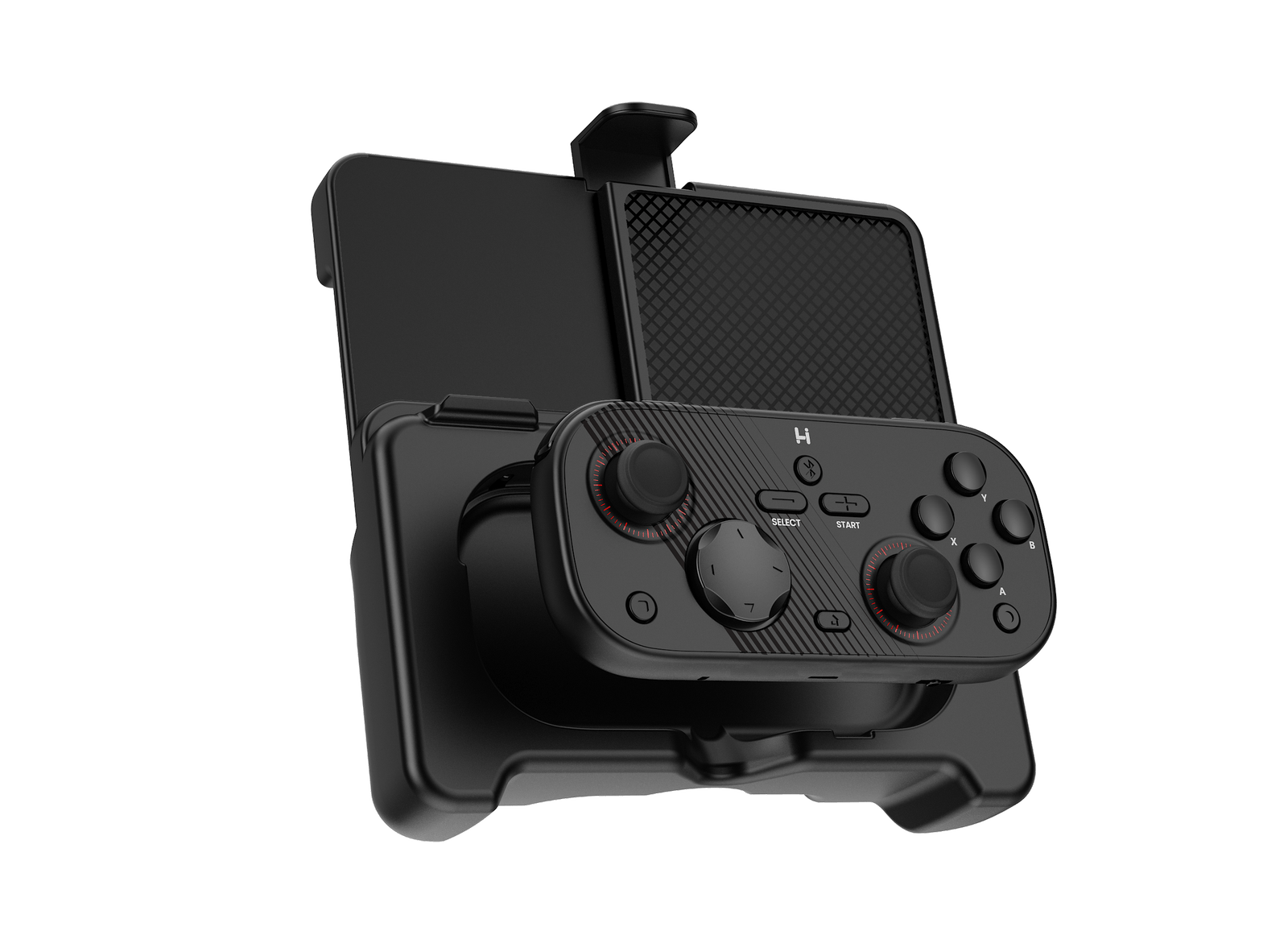 L08 detachable mobile game controller separated from the landscape phone holder